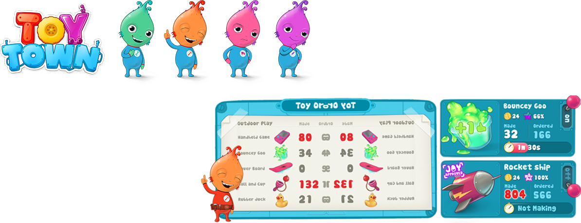 Collage of various project images